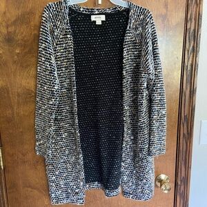 LOFT- Open Front Cardigan - Size Large